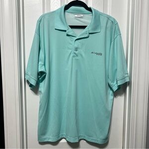 Columbia Men’s Light Aqua Performance Polo